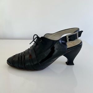 Fluevog Black Brooke Heels